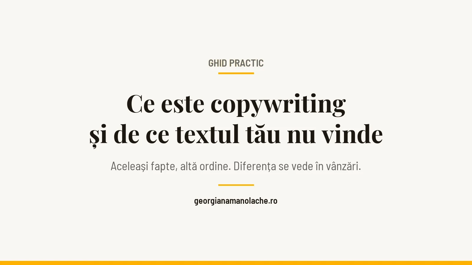 Ce este copywriting și de ce textul tău nu vinde